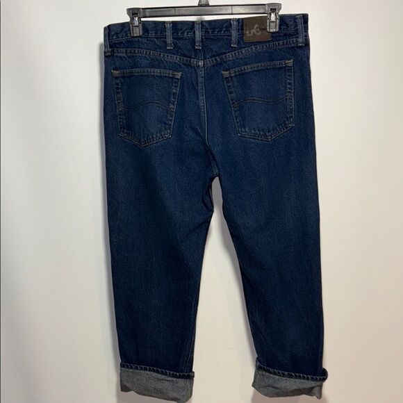 Lee Blue Relaxed Fit Jeans Classic Style - Picture 5 of 9